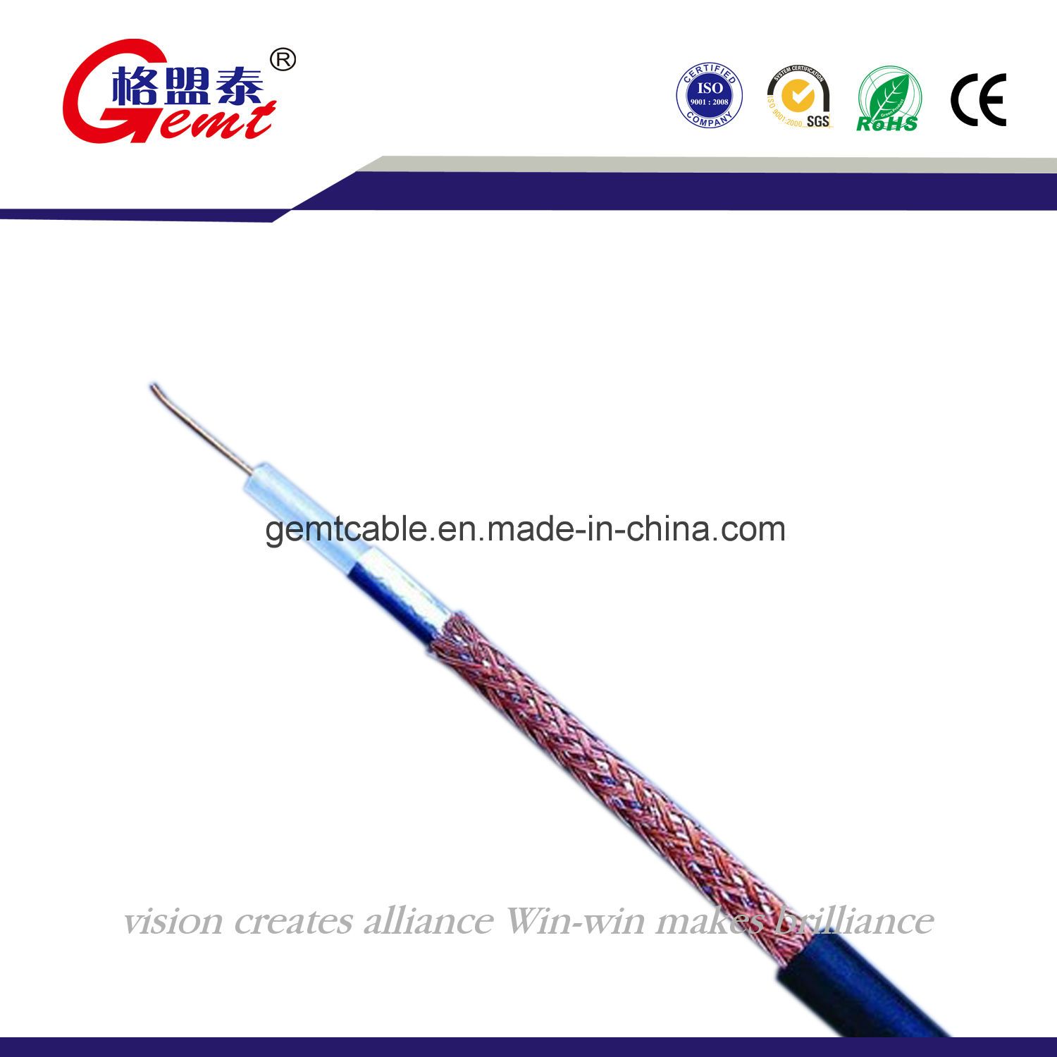 Coaxial Cable RG6 Rg59 Rg11