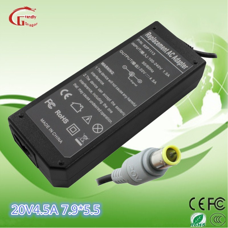 IBM/Lenovo 20V 4.5A 90W AC Adaptor