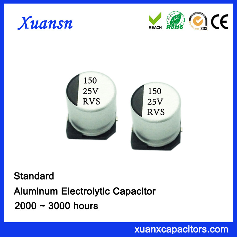 150UF 25V General Surface Mount Capacitor China Supplier