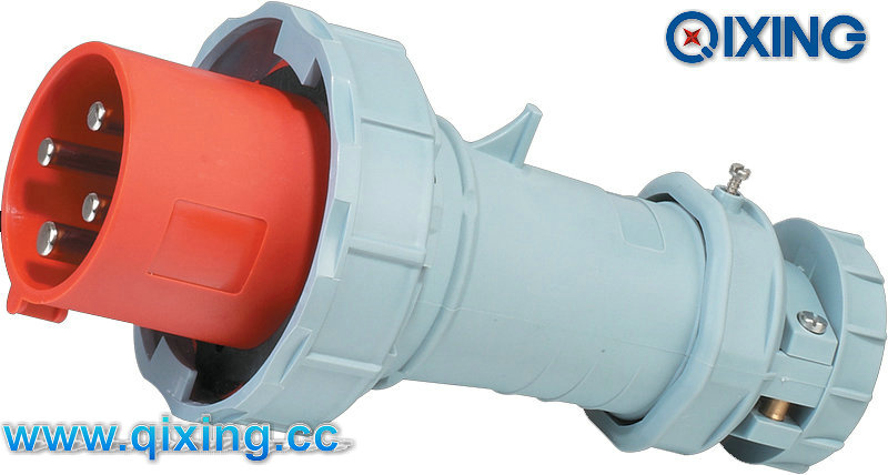 63A IP67 Industrial Plug with CE Certification Like Mennekes Type (QX1110)