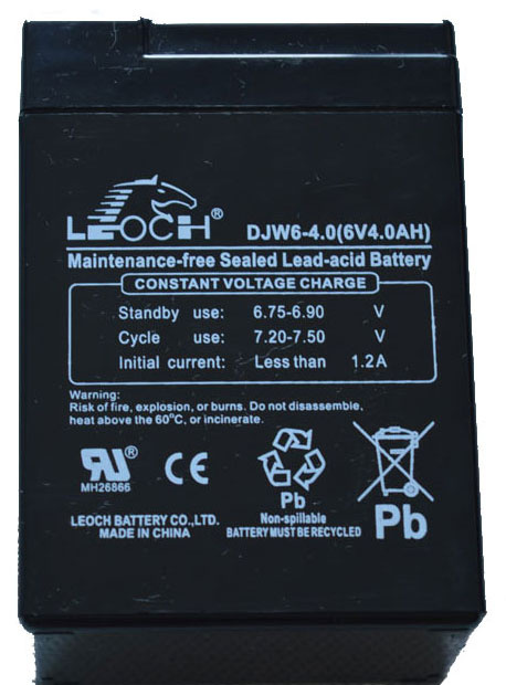 Leoch 6V/4A Battery for Electronic Scale