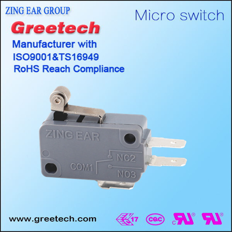 Global Safety Approved Basic Micro Switch for Home Appliance