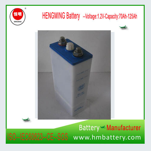 Pocket Type Nickel Cadmium Battery/ Ni-CD Battery for Backup Power System