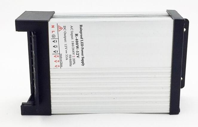 400W DC12V/24V AC110V/220V Rainproof LED Power Supply
