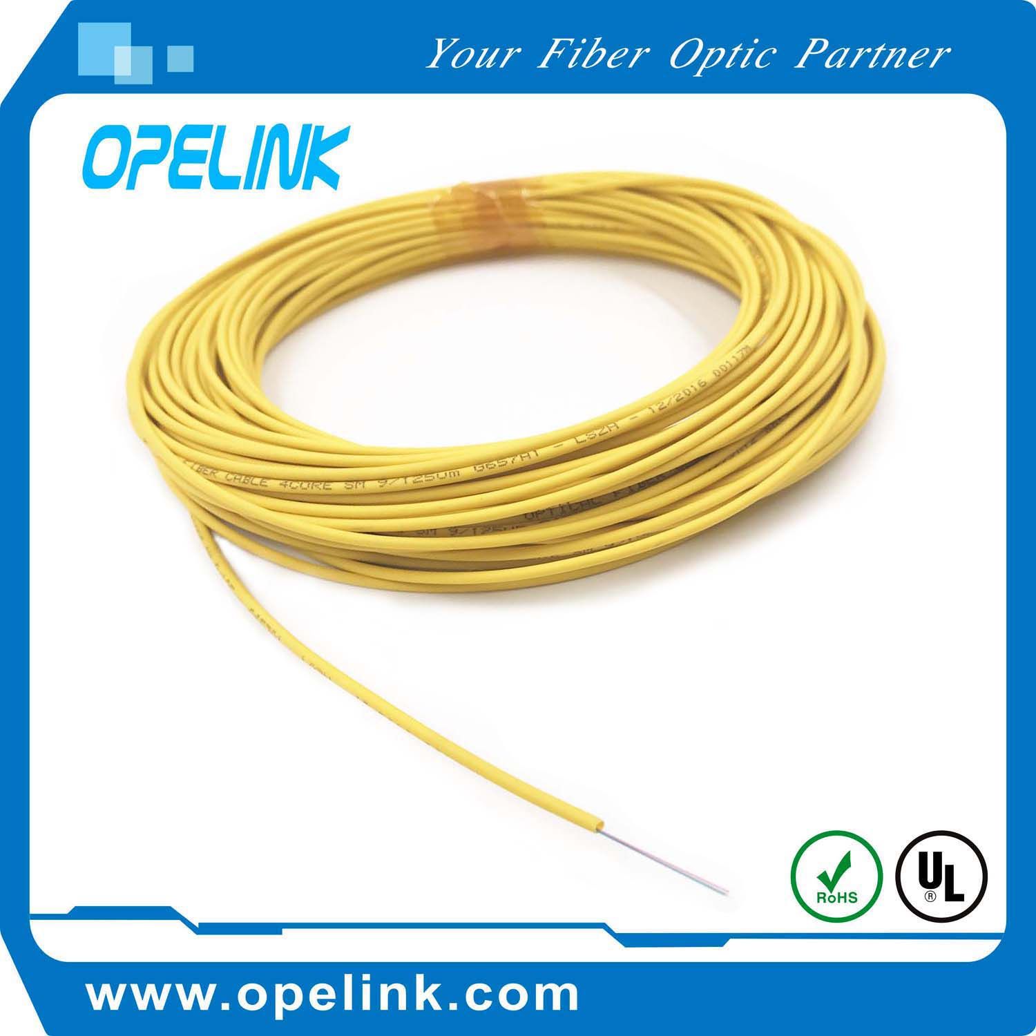 FTTH Fiber Cable LSZH 4 Core Mini Indoor Drop Cable