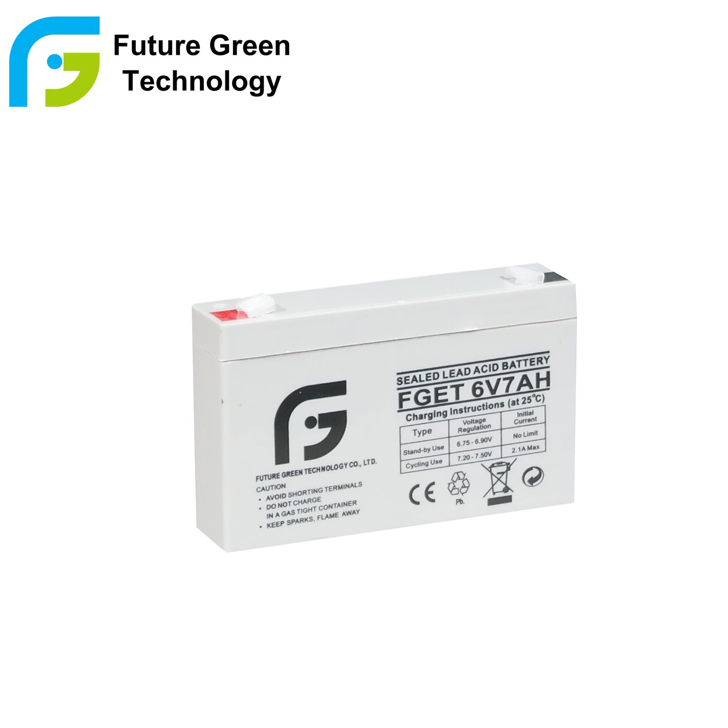 6V 7ah Rechargeable Sealed Lead Acid Fire Alarm System Battery