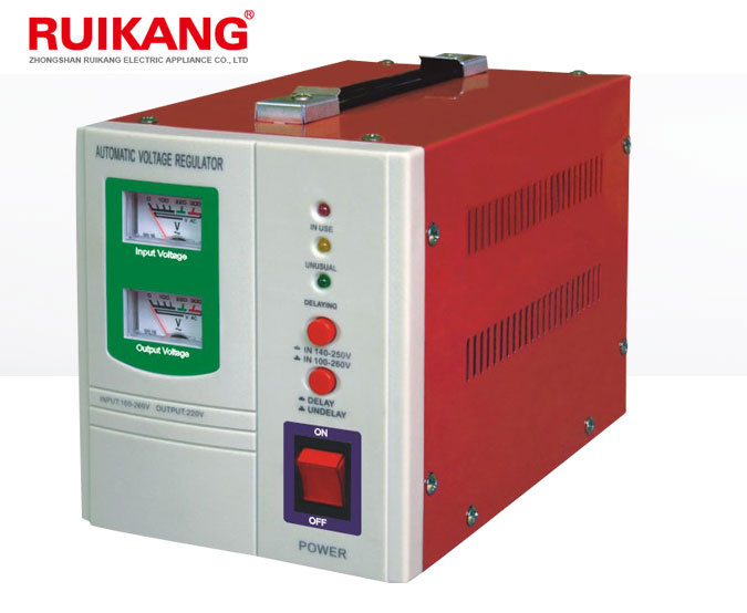 Ruikang Single Phase 1.5kw Automatic Voltage Stabilizer