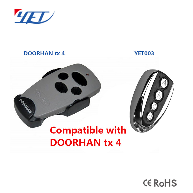 Shenzhen 433MHz Rolling Code Remote Control Access Control System for Doorhan