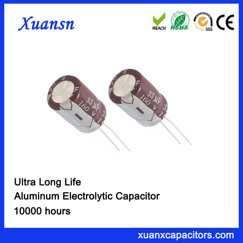 33UF 160V Audio Electrolytic Capacitors Long Life