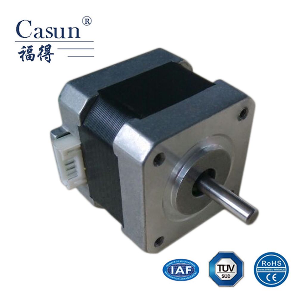 Smooth Size 20mm Shaft 1.8 Degree 12V 42mm Stepper Motor