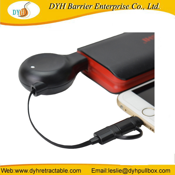 Wholesale Hot Sale Portable 1-1.5 M Multi-Core Retractable USB Cord iPhone Extension Cable