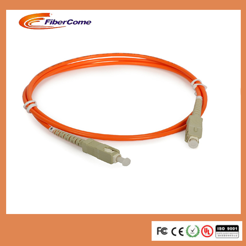Fibre Optic SC/PC mm Duplex FTTH Fiber Optical Patch Cords
