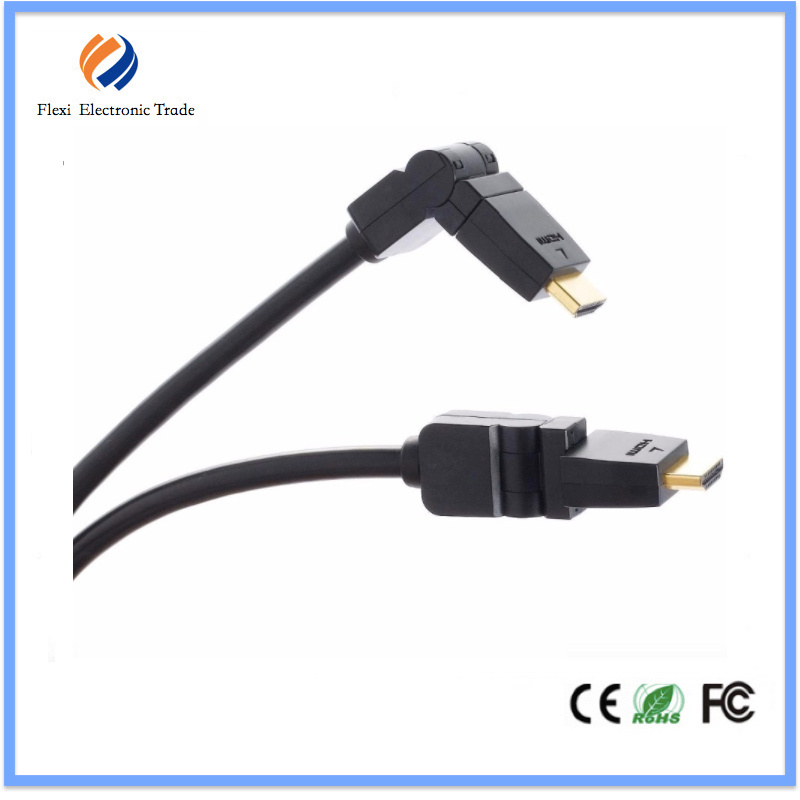 HDMI to HDMI 90/180 Degree (L shape) 1.5m 2m 3m