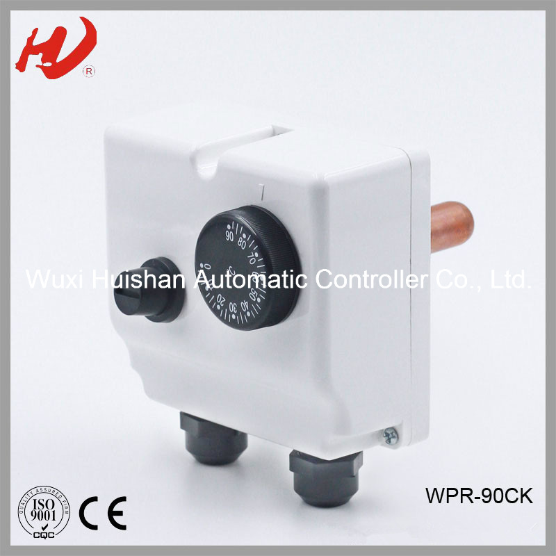Double Sensor Immersion Thermostat, Manual Reset Wpr-90ck