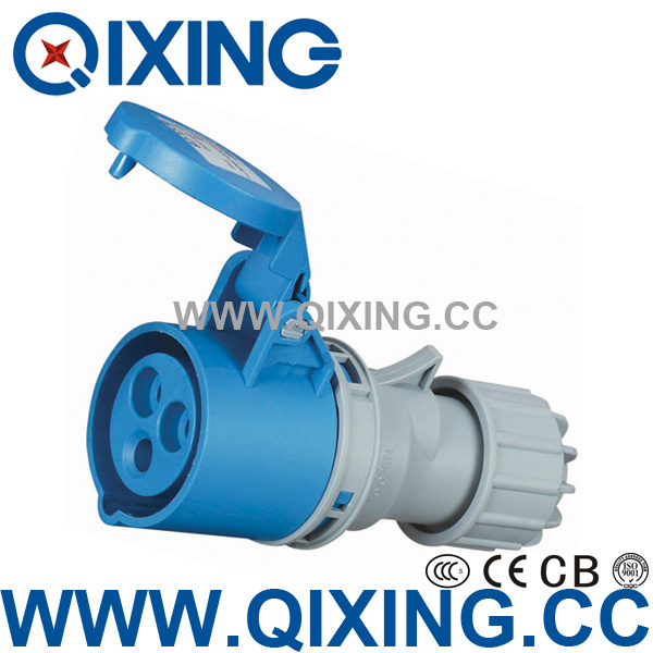 IP44 Single Phase Industrial Coupler with CB Certification (QX-522)