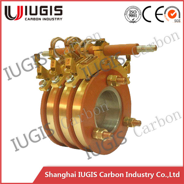 3 Ring Slip Ring with Carbon Brush Holder for Packing Machine