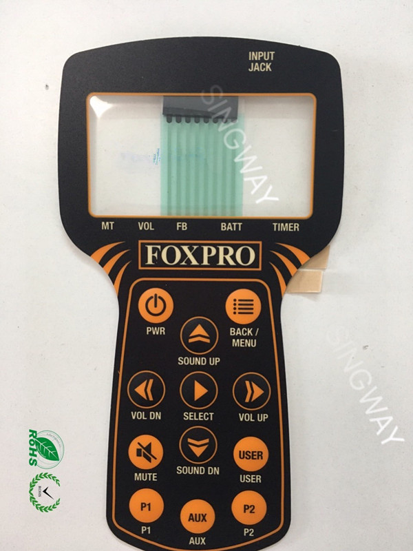 Tactile Push Button Membrane Switch