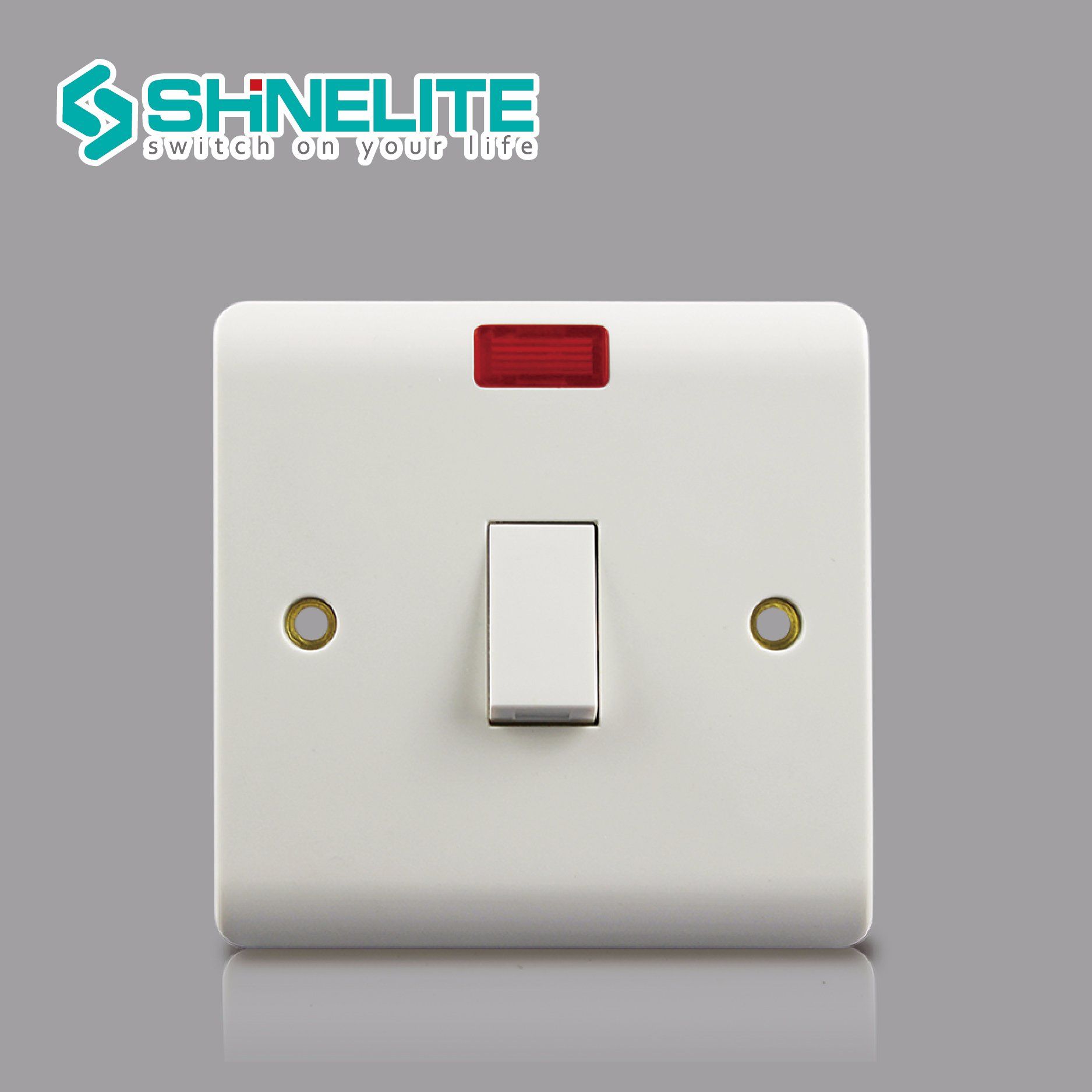 1 Gang 20A Dp Switch with Neon BS Standard