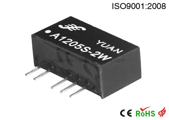 5V to +/-5V 2W DC DC Converter A0505s-2W DC Power Module