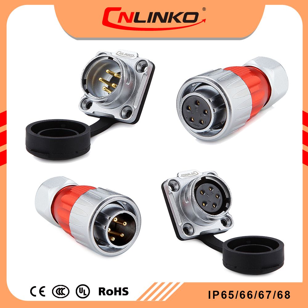 Dh-20 Series 5 Pole Connector/5 Cores Connector