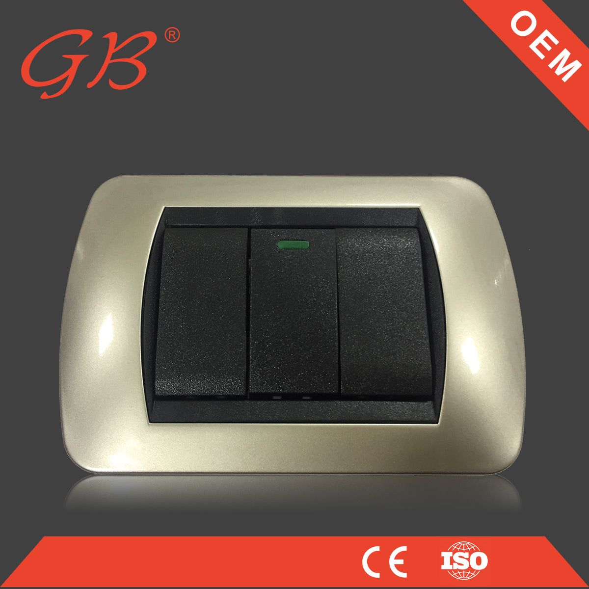 South American Electric Wall Switch Electrical Switch