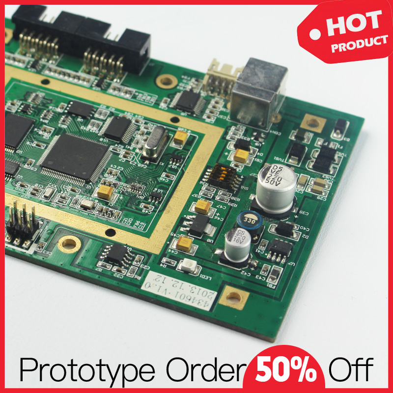 RoHS 6 Layer PCB Electronic Components Assembly