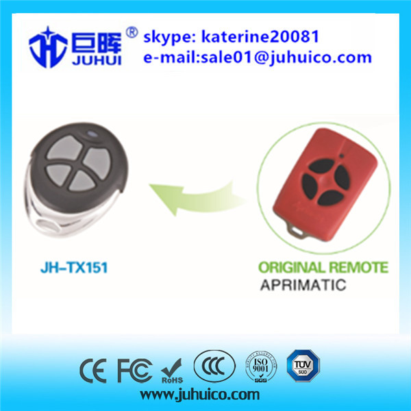Aprimatic Replacement Remote Control for Gate Opener