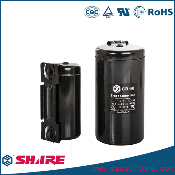 CD60 Electrolytic Motor Start Capacitor for Refrigerating Compressor