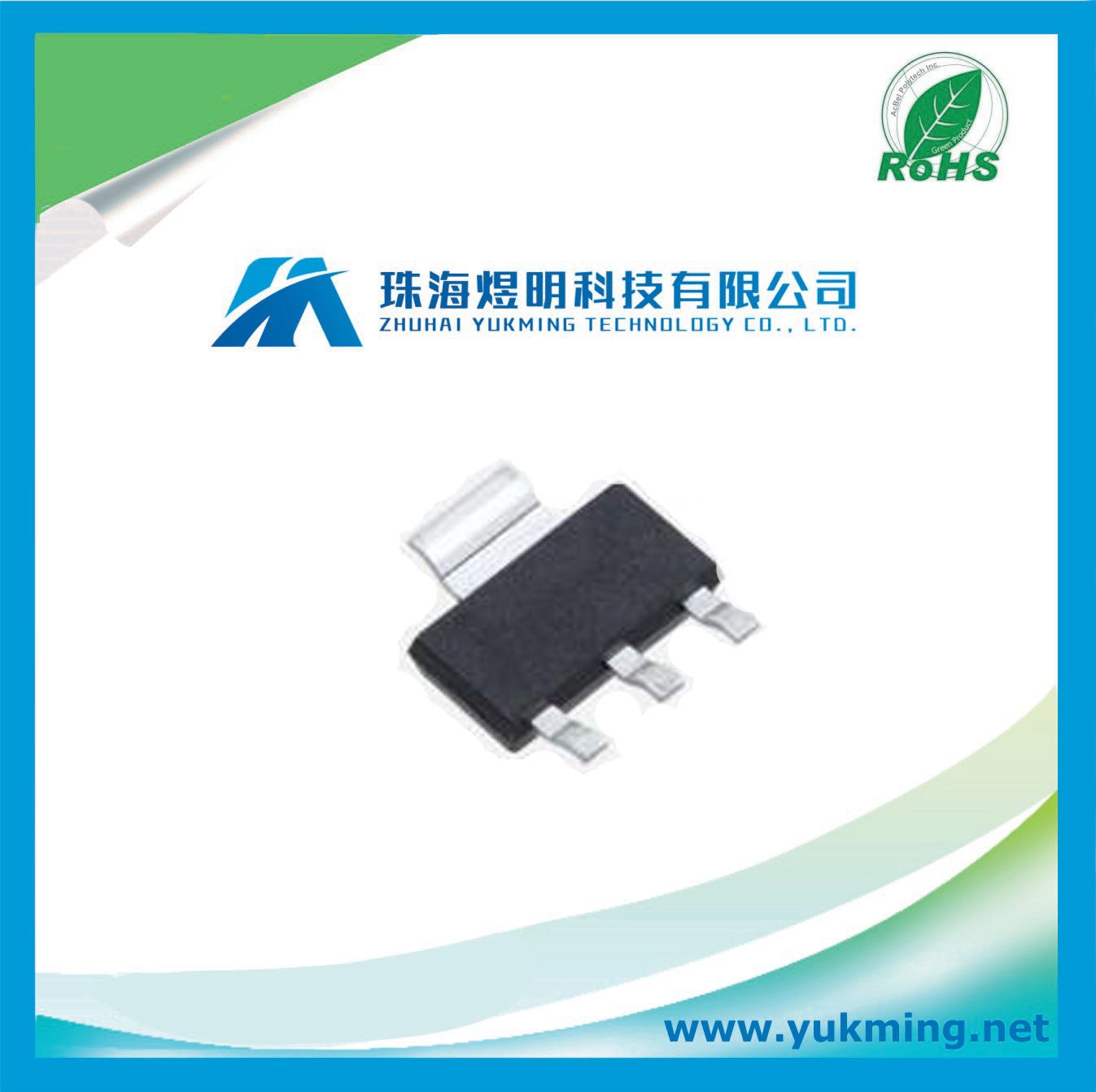 Linear Regulator IC AMS1117-3.3V Integrated Circuit