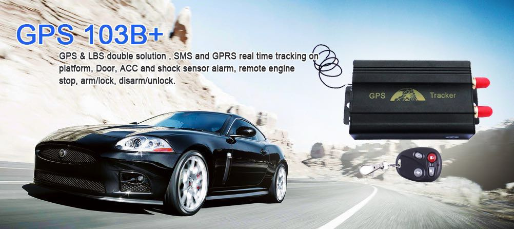 Dual SIM Card Car GPS Tracker Tk103A Plus Lock/Unlock The Door Remotely