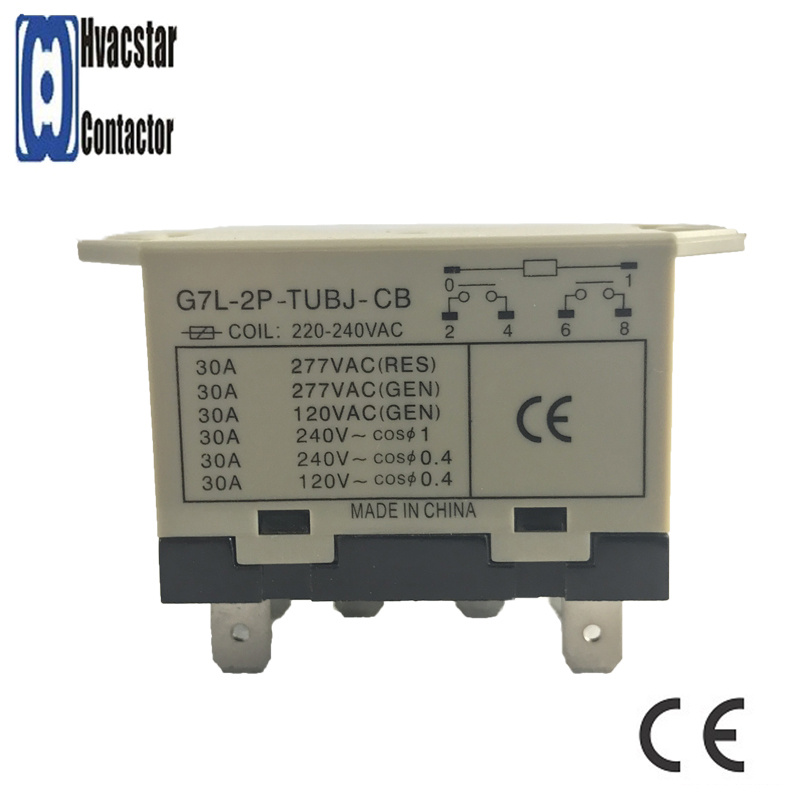 Air Conditioning Relay 1p 2p AC Electrical Relay with Ce