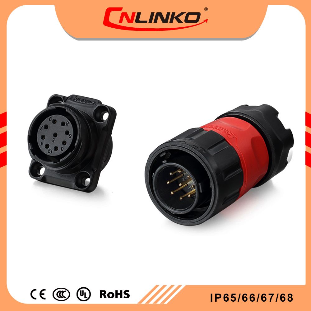 TUV/Ce/UL/CCC Certifications Solar Panel 9pins Connector with Beautiful Design Solid Quality