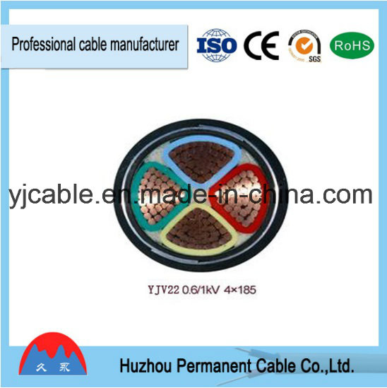 Low Voltage 0.6/1kv XLPE Insulated Copper Core Underground Power Cable