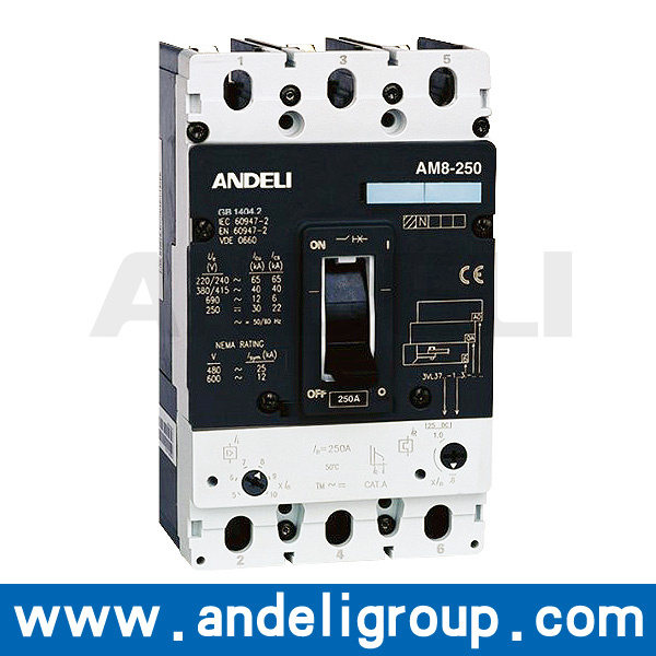 3p 400A Moulded Case Circuit Breaker (AM8)
