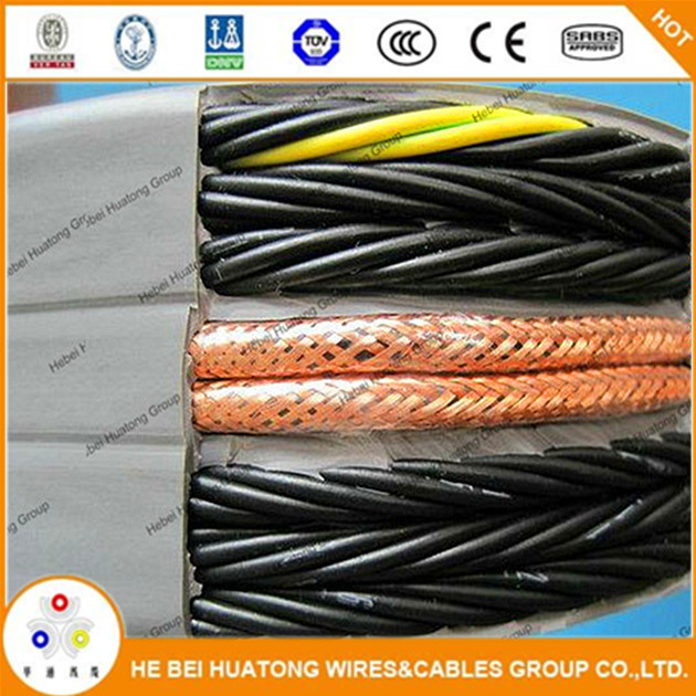 Flexible PVC Flat Elevator Cable