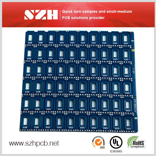 1oz Blue Soldermask Double-Side PCB Board