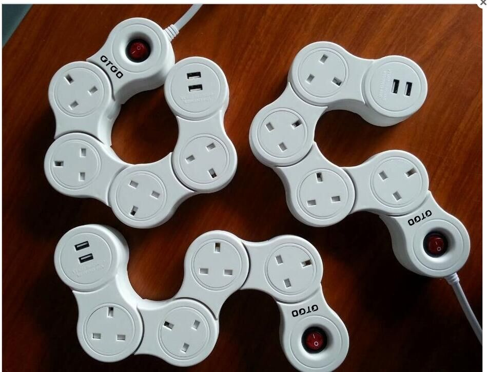Saso Ce G-Mark Gcc Certificated Extension Socket Electrical Power Socket