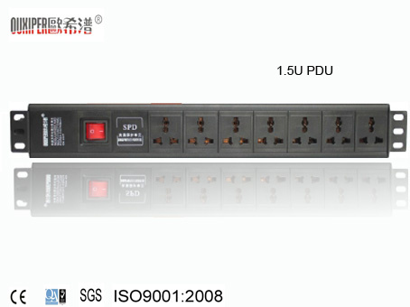 1.5u Universal 10A PDU with SPD