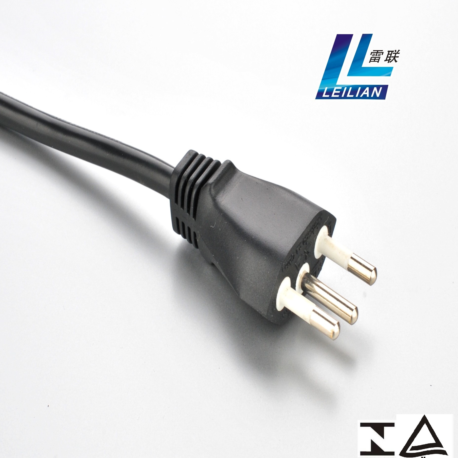 Brazil Standard Power Cord Cable with TUV Certificate Approved