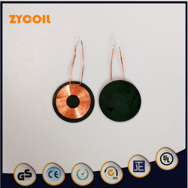 Micro Induction Charger Coil with Soft Ferrite