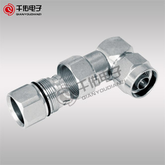 N Male Right Angle RF Connector for 1/2 Cable
