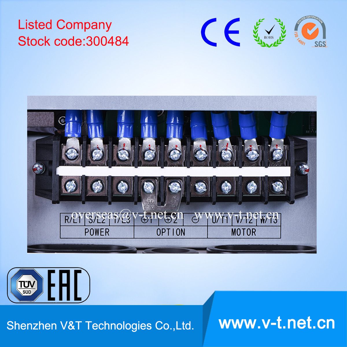 Energy Saving Frequency Inverter for Extruding Machine (V5-H)