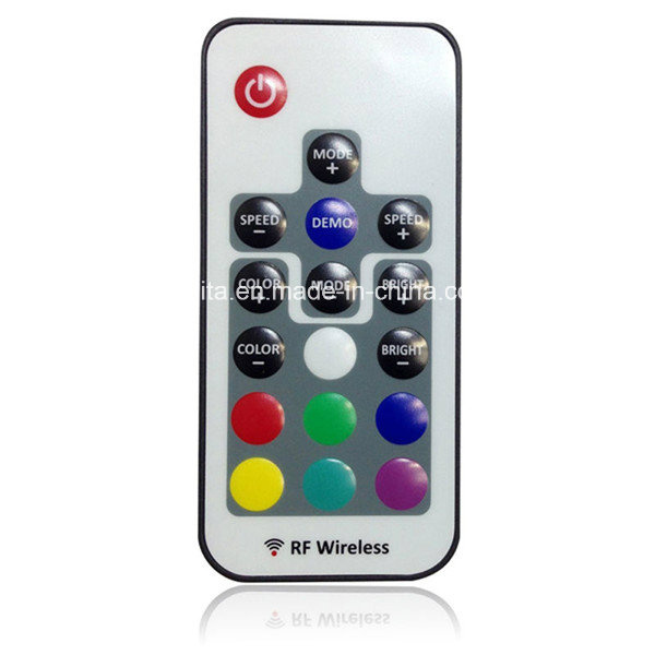 Mini 17 Keys RF Wireless Remote Dimmer RGB Controller