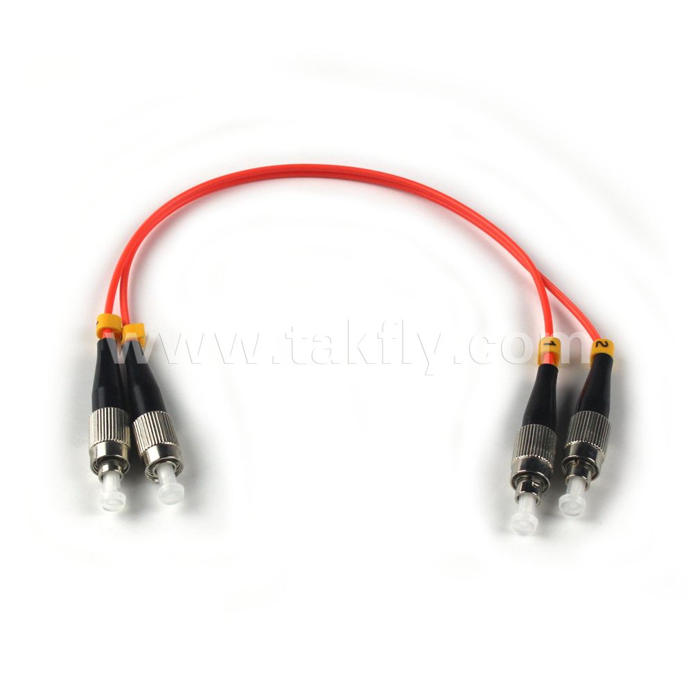 FC to FC Multimode 50/125 Duplex Fiber Optical Patch Cord