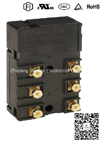 Three Closed Contacts Latching Relay for Industrial Control
