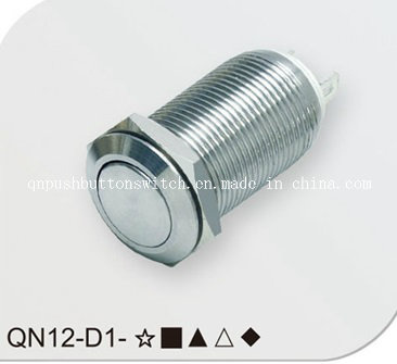12mm Latching Low Voltage Push Button Switch (QN12-D1)
