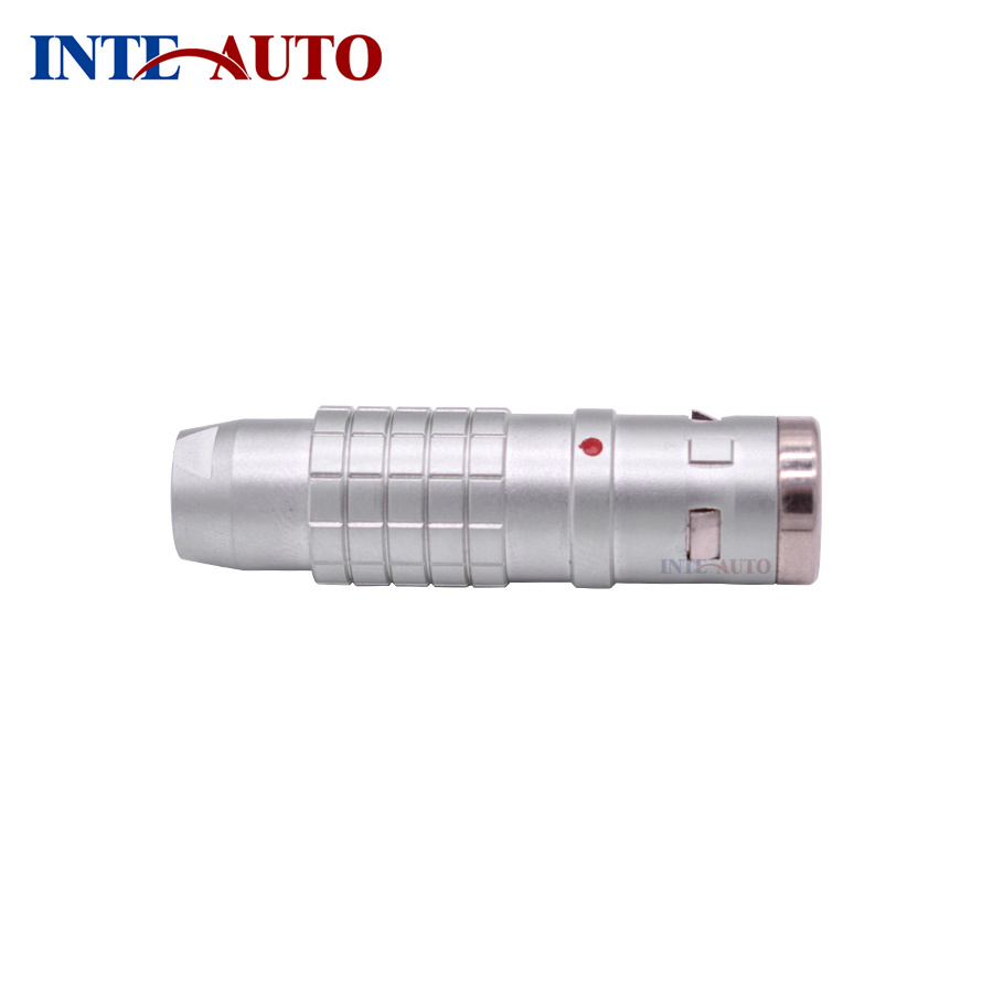 Lemos 6 Pin Push Pull Watertight K Series Male Connector for Synchronous Data Acquisition