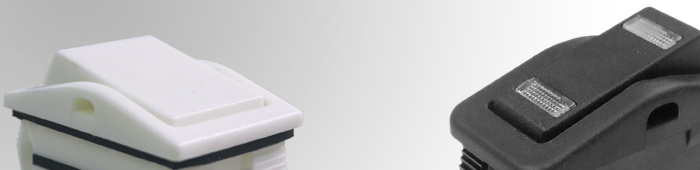 Sealed to IP67 Protection, Double LEDs Rocker Switch