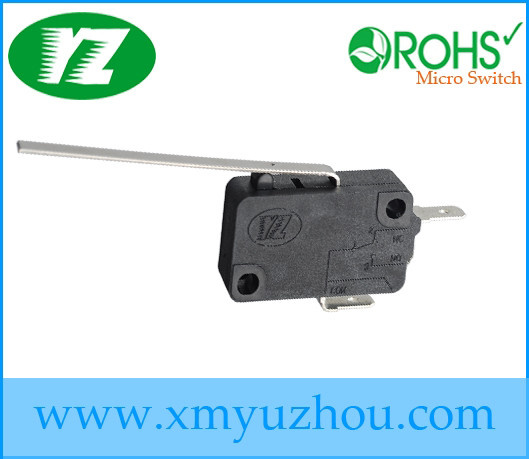 16A Mini Micro Switch with Long Lever