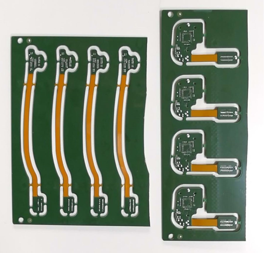 Gold Multilayer HDI Rigid Flex PCB